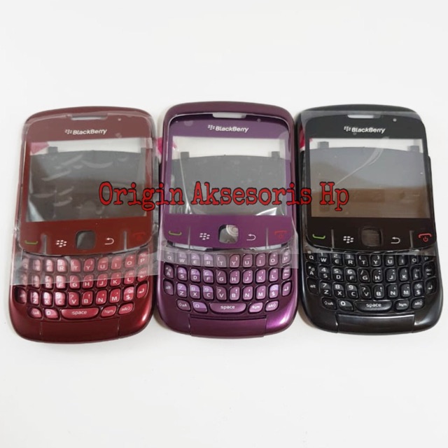 Blackberry Gemini / BB 8520 Original ปลอกหน้าและหลัง + ปุ่มกด