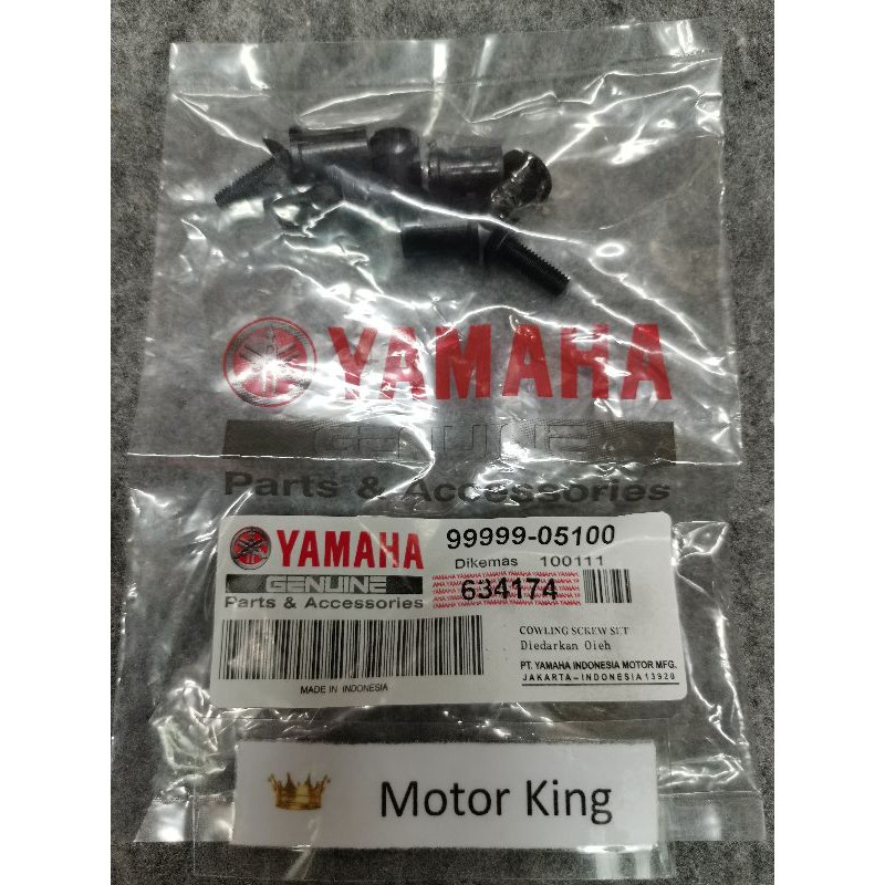 Cowling Visor Skru สกรูชุด Yamaha 125 125ZR Y125ZR 100% Yamaha