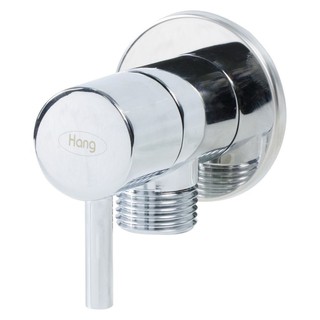 สต๊อปวาล์ว 1ทาง HANG SV-126 สีโครม วาล์วและสต๊อปวาล์ว ก๊อกน้ำ ห้องน้ำ WALL STOP VALVE HANG SV-126 CHROME