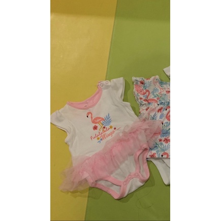 เสื้อผ้าเด็กผู้หญิง Baby Lovett Flamingo Collection