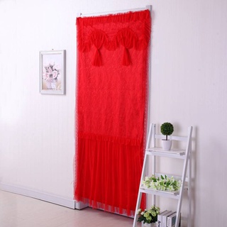 ผ้าม่านห้องนอนผ้าลูกไม้ฉนวนสองชั้น -layer Four Seasons Partition Curtain