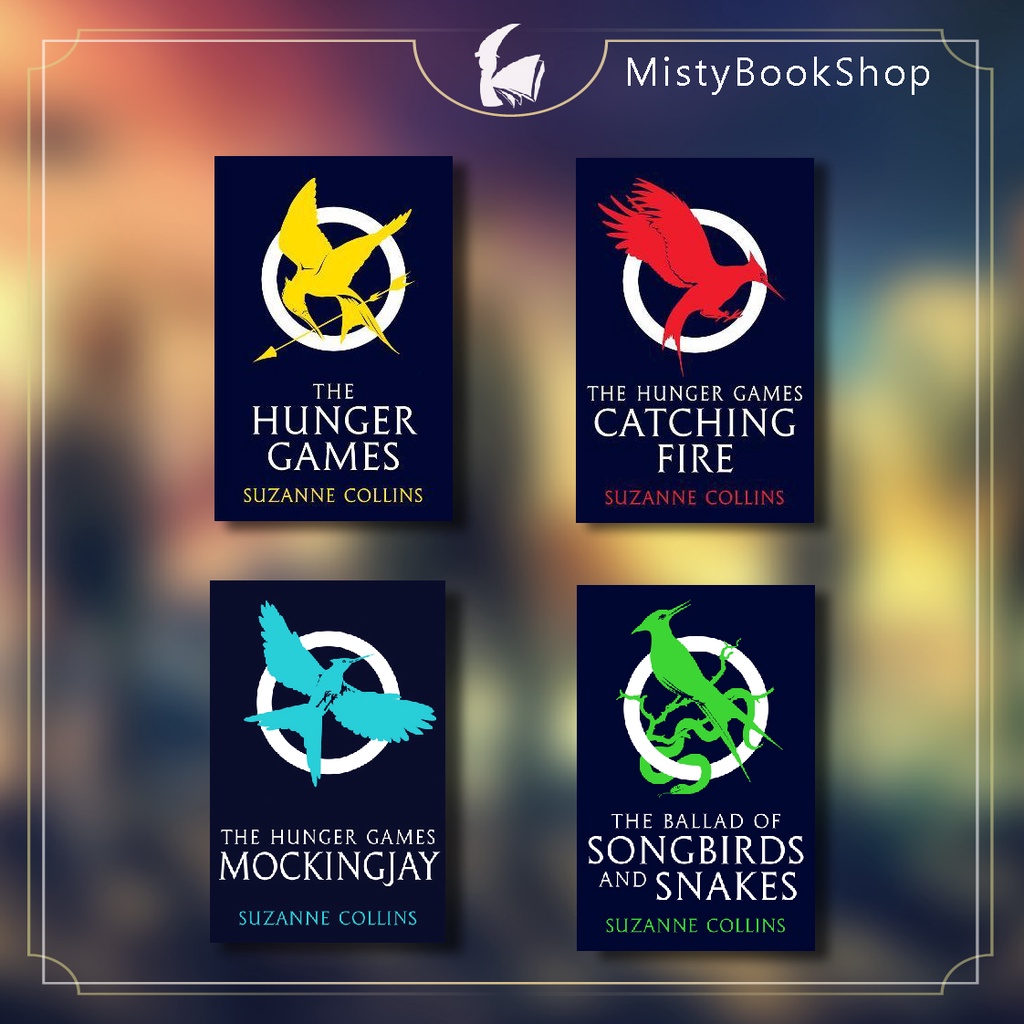 [พร้อมส่ง] The hunger game / Catching Fire / Mockingjay / The Ballad of Songbirds and Snakes / นิยายภาษาอังกฤษ