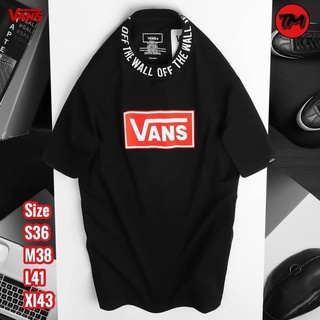 vans เสื้อยืดแขนสั้น