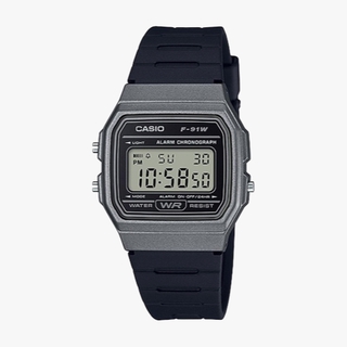 [ประกันร้าน] CASIO นาฬิกาข้อมือผู้ชาย  Casio Standard Black รุ่น F-91WM-1BDF-S