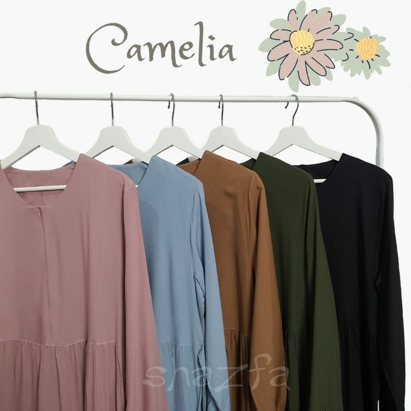 Camelia DRESS BY SHAZFA (เฉพาะ GAMIS)