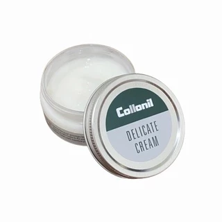 [แถมฟรี ผ้าเช็ด 150 บาท] Collonil Delicate Cream 60 ml. ครีมทำความสะอาดหนังแท้ หนังคาเวียร์ หนังวัว หนังแกะ หนังแพะ