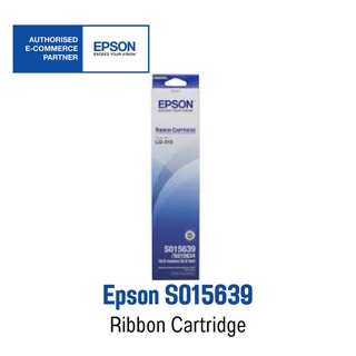 Epson Ribbon LQ-310 ( S015639 / S015634 ) 🌟 ผ้าหมึกเอปสันแท้ 🌟 ใช้กับพริ้นเตอร์เอปสัน ดอทเมตริกซ์ LQ-310