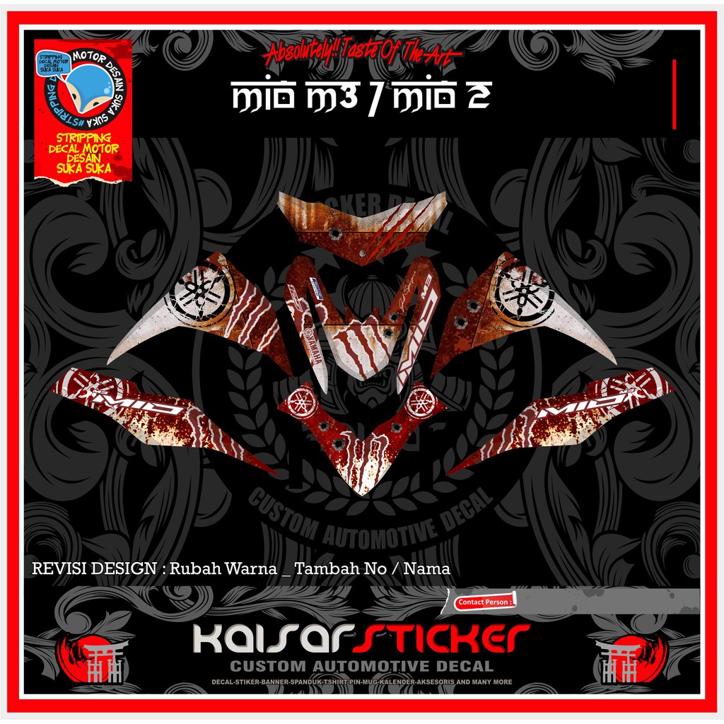 ความเร็วของร่างกาย MIO M3 - MIO Z RUST GRAPHICS