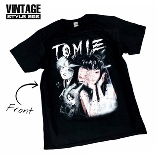 เสื้ เสื้อยืด ลาย TOMIE สีดำ ยอดฮิต🔥🔥S-5XL