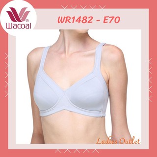 ชุดชั้นใน wacoal รุ่นWR1482 Hard Motion Bra แนวสปอร์ต ไซส์ E70