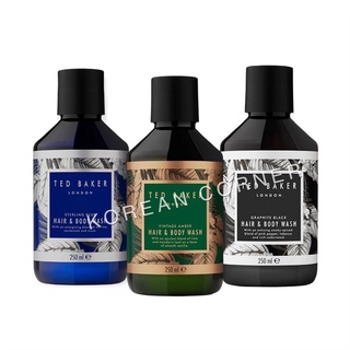 TED BAKER LONDON Hair &amp; Body Wash for Men แชมพู และสบู่ในตัว ผลิตภัณฑ์สำหรับผู้ชาย จากอังกฤษ