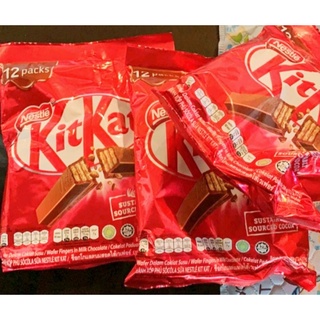 ช็อกโกแลตคิทแคท(Kitkat Chocolate) 1 ถุง บรรจุ 12 ห่อ