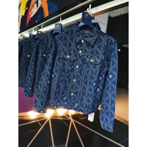 Holdem H8 Casino Monogram denim jacket