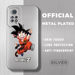 เคสโทรศัพท์ซิลิโคน TPU แบบนิ่ม ลายการ์ตูน Son Goku กันกระแทก ป้องกันกล้อง สําหรับ Redmi Note 10 10s 10 Pro 11s 11 Pro