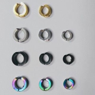 ถูกที่สุด ear cuff ต่างหูห่วงแบบหนีบ ไม่ต้องเจาะ ไม่เจ็บ