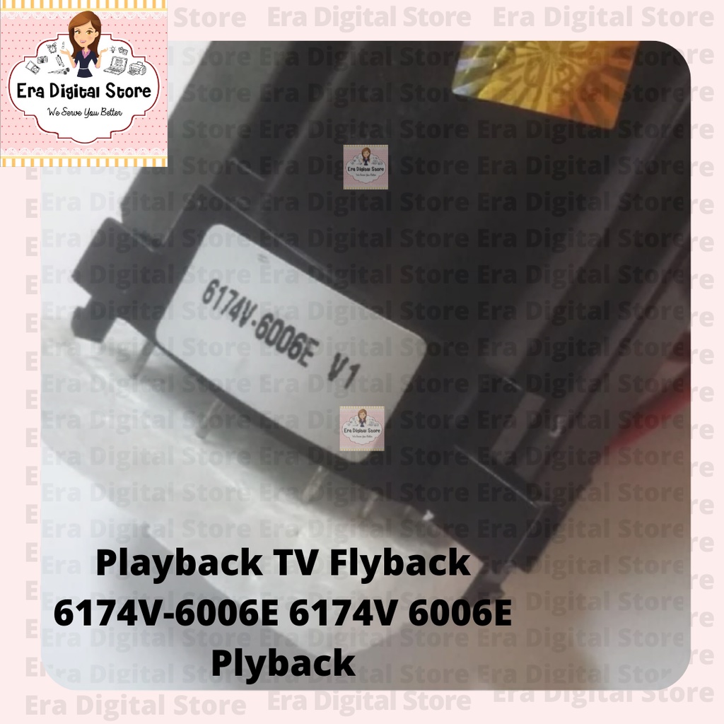 Flyback TV Playback 6174V-6006E 6174V 6006E Plyback โทรทัศน์