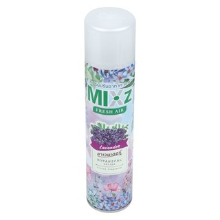 Air freshener AIR FRESHENER SPRAY MIXZ LAVENDER 320ML Air freshener desiccant Home use น้ำหอมปรับอากาศ สเปรย์ปรับอากาศทั