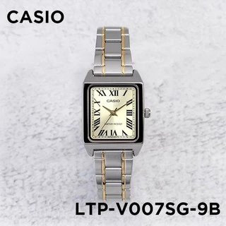 Casio แท้ศูนย์ 100% นาฬิกาข้อมือ ผู้หญิง รุ่น LTP-V007 Ltp-v007D LTP-V007G (กล่องขาว) ประกันศูนย์ 1 ปี