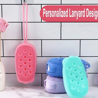 Bubbles bath brush แปรงซิลิโคนอาบน้ำขจัดคราบผิว