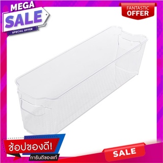 กล่องจัดเก็บในตู้เย็นซ้อนได้17x11x10cm.KECH ตะกร้าใส่ของในครัว STACKABLE FRIDGE STORAGE BOX 9051 KECH 17x11x10CM