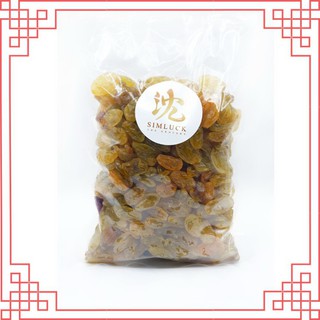 ลูกเกตุทองจัมโบ้ (Jumbo Size Golden Raisin) บรรจุ 500 กรัม