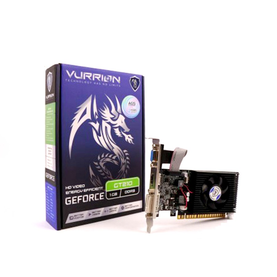 VURRION GeForce GT 210 1GB DDR3 64 บิต