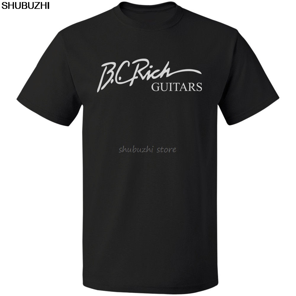 Creative Bc Rich Guitars Cotton Vintage T-Shirt Couple Version