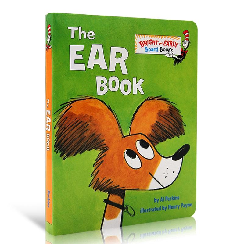 Dr Seuss Series- The Ear Book Baby Cardboard English Coloring Books for Kids  Memorie Games Educational Learning Toys