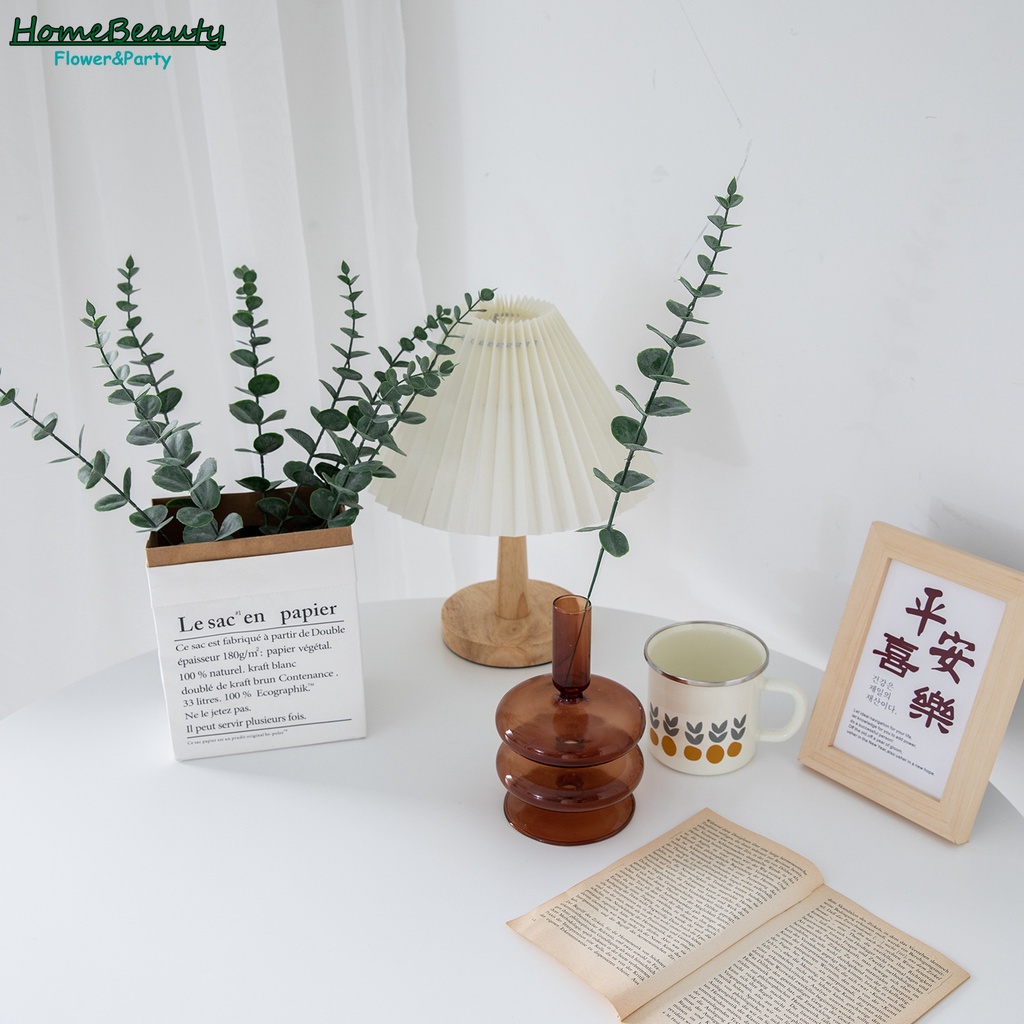 ใบยูคาลิปตัสประดิษฐ์ สีเขียว สําหรับตกแต่งบ้าน งานแต่งงาน 1 ชิ้น - รูปที่ 2