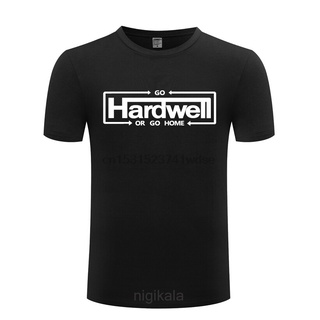 Hardwell DJ เสื้อยืดลําลอง ผ้าฝ้าย แขนสั้น คอกลม พิมพ์ลายไมค์ สไตล์ฮิปฮอป สําหรับผู้ชายS-5XL