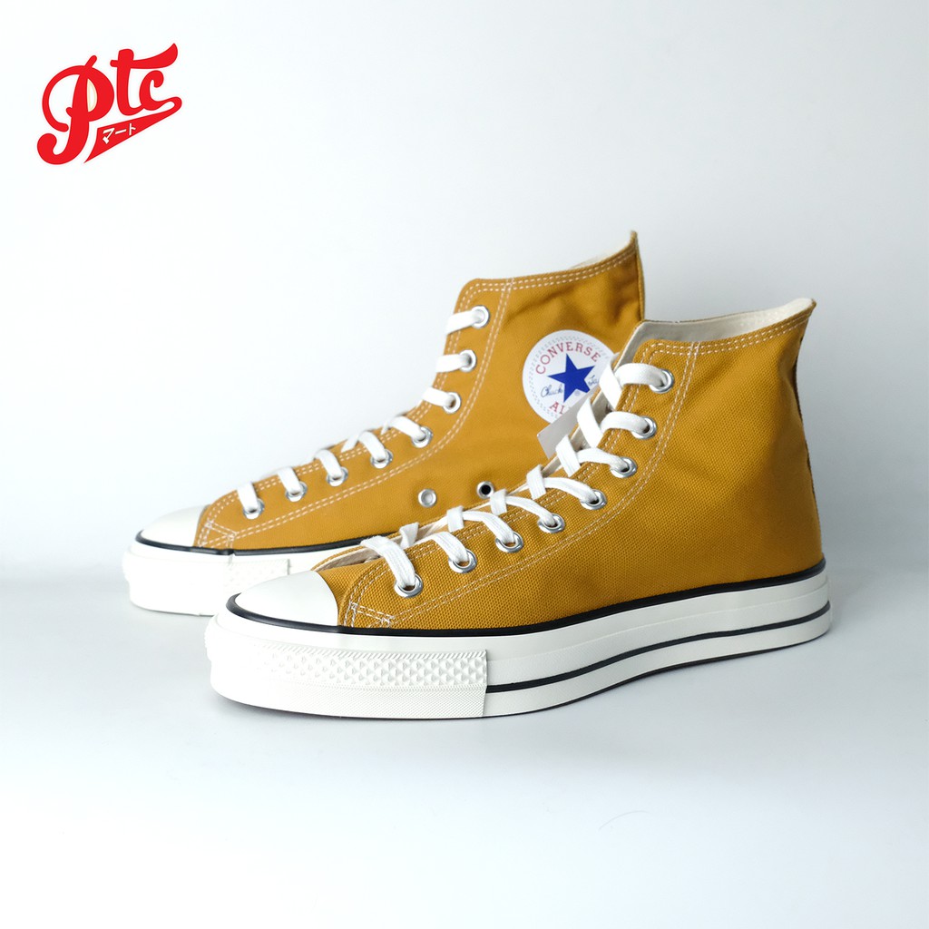 รองเท้า CONVERSE ALLSTAR J HI MUSTARD ของใหม่แท้จากญี่ปุ่น