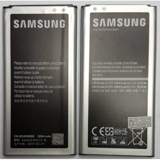 แบตเตอรี่ Samsung อย่างดี Standard S5,G900,i9600 (EB-BG900BBE)