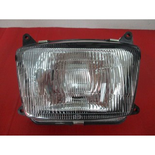 KAWASAKI KR150 HEADLIGHT "BLACK" // ไฟหน้า ทรงสี่เหลี่ยม กรอบสีดำ  สินค้าคุณภาพดี