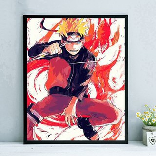 NARUTO NARUTO ภาพวาดรูปนารูโตะสําหรับตกแต่งบ้าน