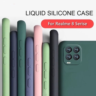 เคสโทรศัพท์ซิลิโคน TPU แบบนิ่ม กันกระแทก สําหรับ Realme 8 6 5 Pro 7 5G 6i 5i 5s Realme 8Pro