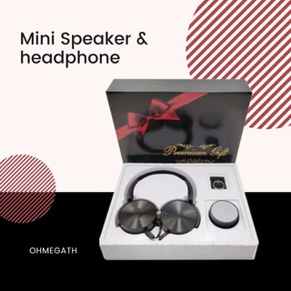 gife set Mini Speaker &amp; headphone