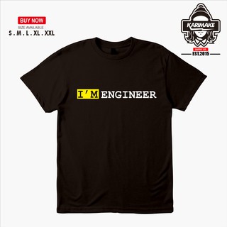 เสื้อยืด พิมพ์ลาย Iam Engineer Distro - Karimake แบบเรียบง่าย สไตล์มืออาชีพ