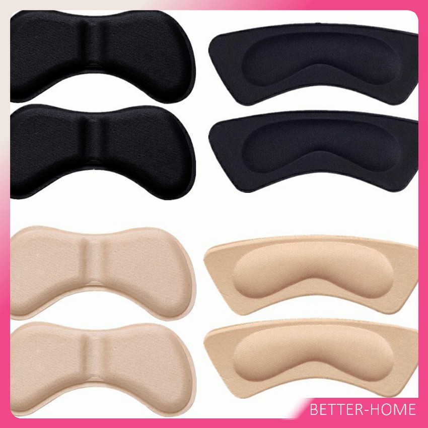 แผ่นกันรองเท้ากัด แผ่นกันกัด เนื้อนิ่ม ช่วยแก้รองเท้าหลวม 1 แพค ต่อ คู่  Sponge heel pad