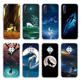 Fashion  VIVO S1/ S1 Pro เคส case Soft TPU เคสซิลิโคนอ่อนนุ่ม Cover Transparent Painting Phone Cover