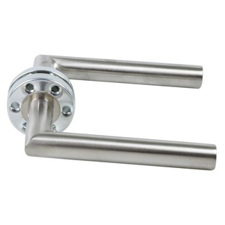 มือจับ MORTISE MUL-T-LOCK 104 สีเงิน MORTISE LOCK LEVER MUL-T-LOCK 104 SILVER