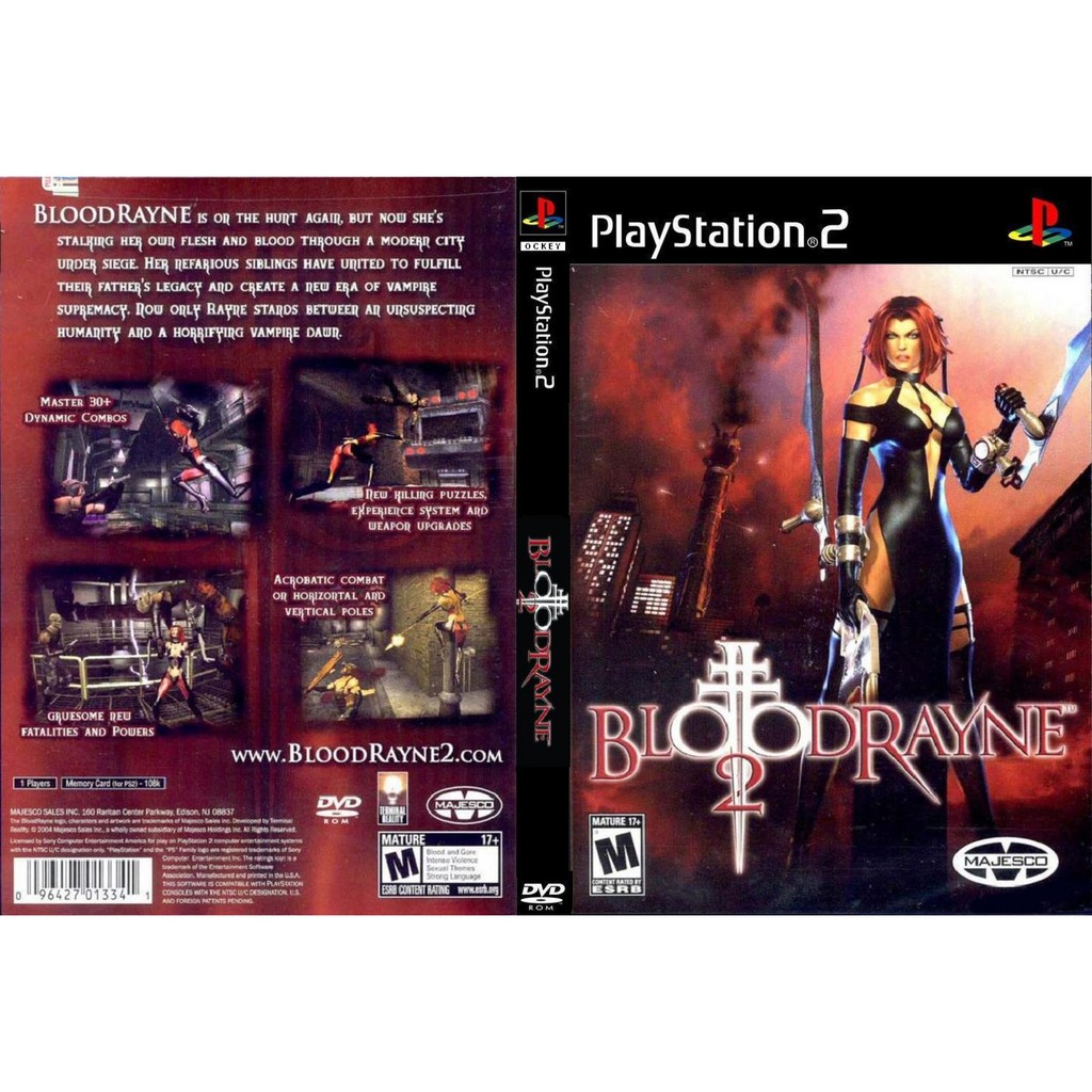 เกมส์ BloodRayne 2  (PS2) สำหรับเครื่องที่แปลงระบบแล้วเท่านั้น