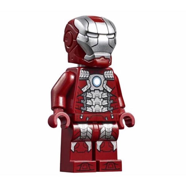 Hobbit99::Lego Minifigures Ironman Mark 5. จาก Set 76125