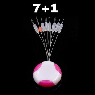 สต๊อปเปอร์ ซิลิโคนขาวใสชุด 7+1