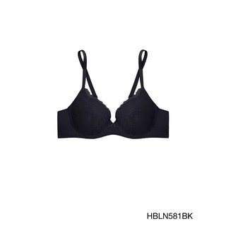 32D เสื้อชั้นใน (มีโครง) Habpy Lady รหัส HBLN581BK