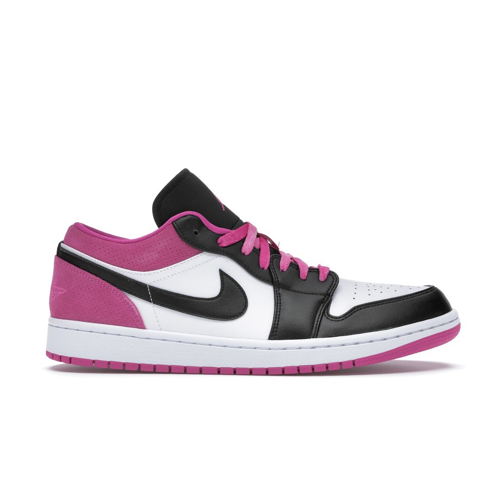 PROSPER - Air Jordan 1 Low Black Active Fuchsia