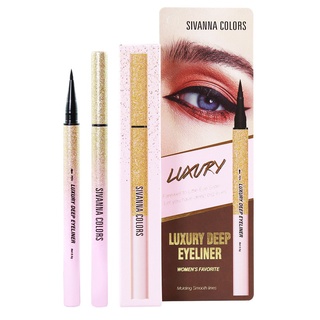 อายไลน์เนอร์ SIVANNA COLORS LUXURY DEEP EYELINER ES8008