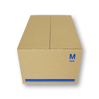 คิวบิซ กล่องพัสดุฝาชน M x 5 ใบ101356Q-BIZ Parcel Box Size M x 5 pcs