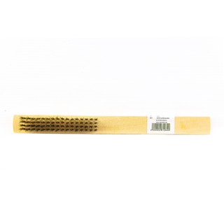 เครื่องมือช่าง งานปูน ฉาบปูน แปรงทองเหลือง ซิโน 4 แถว 4 ROW BRASS BRUSH SHINO BRUSH