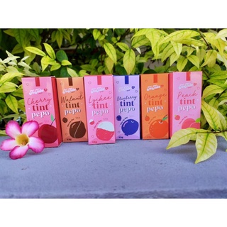 ลิปเจล ปีโป้ทิ้นต์ ปากนุ่มชุ่มชื่น สีสวยสดใส ทาตา ทาปาก ทาแก้ม