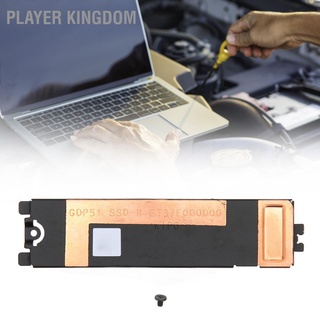 Player Kingdom ฝาครอบฮีทซิงค์ Ssd อลูมิเนียมอัลลอย ทนทาน สําหรับ Nvme M.2 Ngff Xps 15 9500 9510 9520